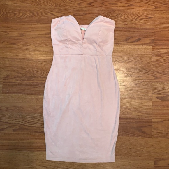 Bumble gum pink strapless dress 💗 - Picture 2 of 3